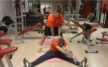 trening ogólno rozwiojowy na sali